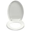 vidaXL Soft-close Toilet Seat with Quick-release Design White