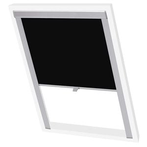 vidaXL Blackout Roller Blinds Black M08/308