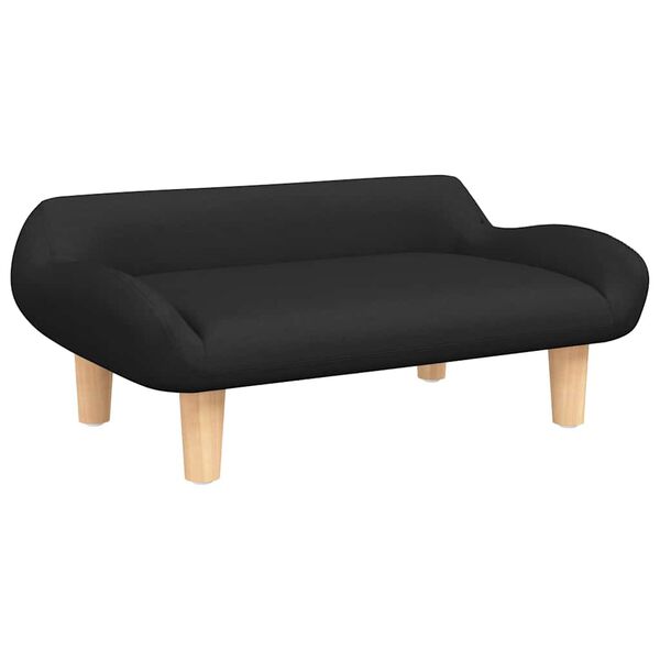 vidaXL Kids Sofa Black