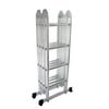 vidaXL Aluminium Step Ladder 8 Steps 330.7 lb