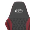 vidaXL Gaming Chair Black and Wine Red Faux Leather