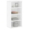 vidaXL Side Cabinet White Solid pine wood, engineered wood Compact