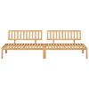 vidaXL Patio Pallet Middle Sofas 2 pcs Solid Wood Acacia