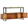 vidaXL Sideboard Multicolored Solid reclaimed wood, powder-coated steel