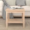 vidaXL Coffee Table Natural Pine Solid pine wood Small Coffee Table