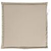 vidaXL Garden Seat Pad Set of 2 Taupe Polyester, Foam 17.7 x 17.7 in
