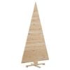 vidaXL Christmas Trees with Stand Natural 70.9" Solid pine wood