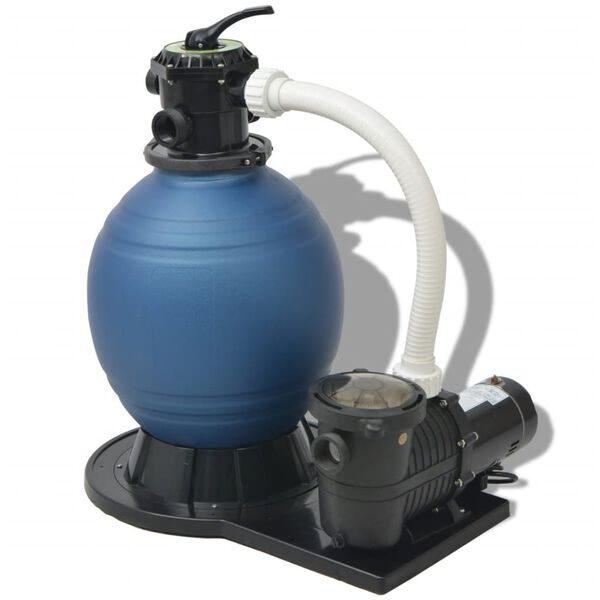 vidaXL Sand Filter with Pool Pump 18 inch 1 HP 4740 GPH