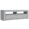 vidaXL TV Cabinet Grey Sonoma Engineered Wood Medium TV Cabinet