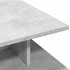 vidaXL Coffee Table Concrete Gray Engineered Wood 40.2 x 21.7 x 13.8 in