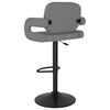 vidaXL Bar Stool Set of 2 Light grey