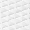 vidaXL Pillow Set of 2 White Memory foam bits, Polyester Large Pillow