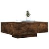 vidaXL Coffee Table Smoked oak Engineered wood Medium Coffee Table