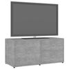 vidaXL TV Cabinet Concrete Grey Engineered wood