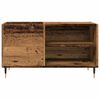 vidaXL Record Cabinet Old wood Engineered wood, Iron