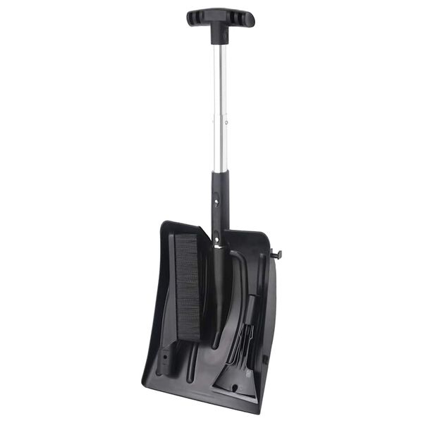 vidaXL Snow Shovel Kit Black and silver
