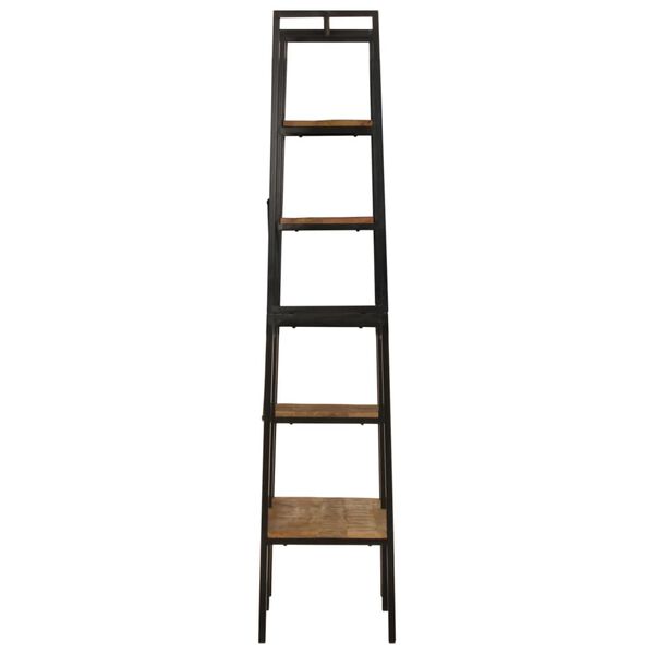 vidaXL Clothes Rack Brown and Black Solid mango wood, iron Compact