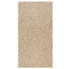vidaXL Rug Jute Look 100% Polypropylene 23.6 x 43.3 in Tough Jute Rug