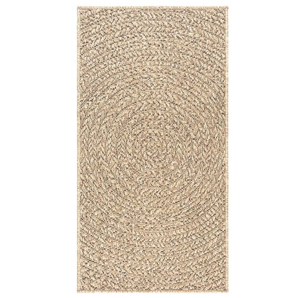vidaXL Rug Jute Look 100% Polypropylene 23.6 x 43.3 in Tough Jute Rug