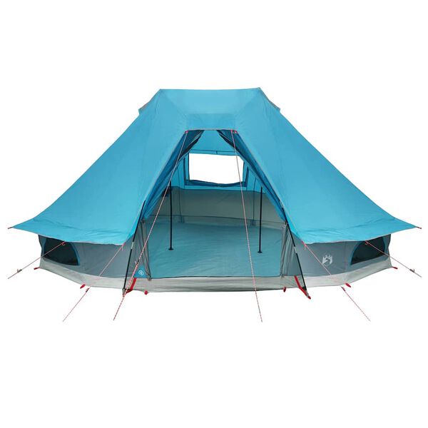 vidaXL Family Tipi Tent Folding with Roof Blue 466 x 310 x 240 cm