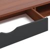vidaXL Computer Desk Brown Engineered wood Medium Computer Desk