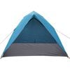 vidaXL Camping Tent with Roof Blue 125.98 x 108.27 x 74.80 in Taffeta
