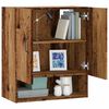 vidaXL Wall Cabinet Old wood Engineered wood Medium Wall Cabinet