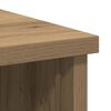 vidaXL Sideboard Artisan oak Engineered wood Medium Storage Sideboard