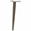 vidaXL Coffee Table Leg Natural Steel Powder-Coated Steel Standard