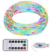vidaXL LED String with 300 LEDs Multicolor 98.4'