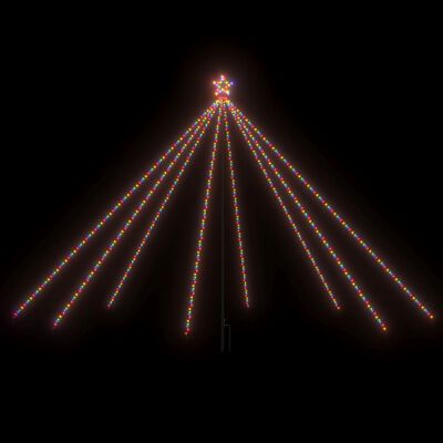 vidaXL Christmas Tree Lights Indoor Outdoor 576 LEDs Colorful12 ft
