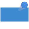 vidaXL Pool Cover Blue Thick PE film with air chambers Large