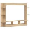 vidaXL TV Cabinet Sonoma Oak Engineered Wood Large TV Cabinet