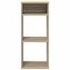 vidaXL Book Cabinet Sonoma Oak Engineered Wood Medium Book Cabinet