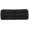 vidaXL Headboard Cushion Black