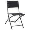 vidaXL Outdoor Dining Set Anthracite and Black