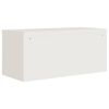 vidaXL File Cabinet White 35.4x15.7x94.5" Steel