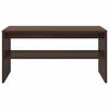 vidaXL TV Cabinet Brown Oak Engineered Wood Medium TV Cabinet