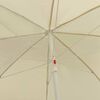 vidaXL Beach Parasol Sand Yellow 118.1"