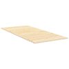 vidaXL Bed Slat Natural Solid pine wood Twin Bed Slat Rectangular