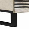 vidaXL Coffee Table Beige and Black 39.37 x 21.26 x 15.75 in
