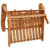 vidaXL Garden Bench Natural wood Solid acacia wood Medium Foldable