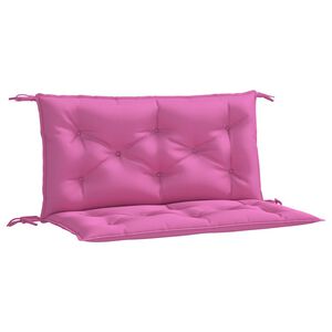vidaXL Garden Bench Cushion Set of 2 Pink Polyester 39.4 x 19.7 in