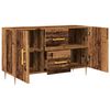 vidaXL Sideboard Old wood Engineered wood, Metal Standard Sideboard
