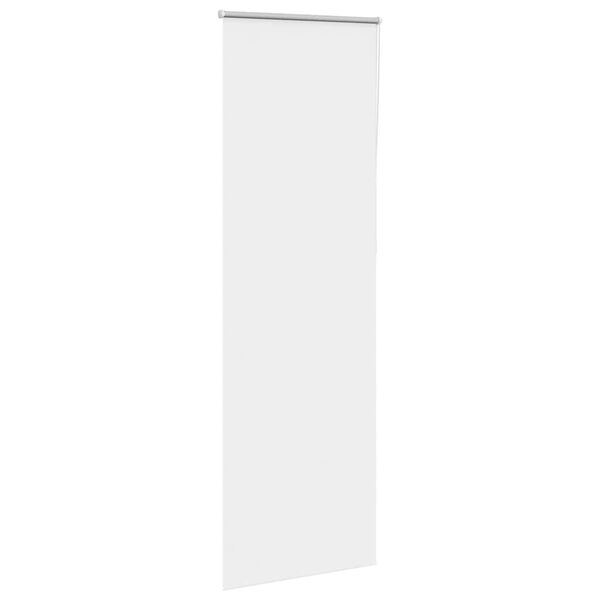 vidaXL Roller Blind White Polyester 33.5x82.7 in Rollable Roller Blind