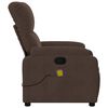 vidaXL Massage Recliner Chair Brown