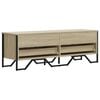 vidaXL TV Cabinet Sonoma Oak Engineered wood, metal Large TV Cabinet