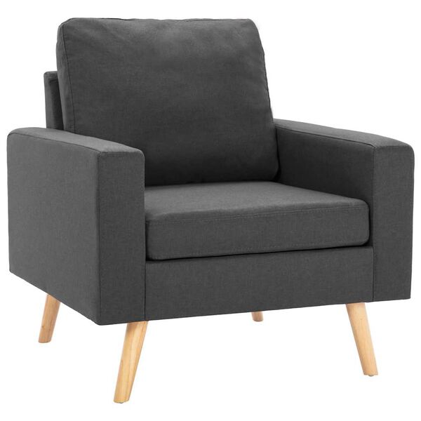 vidaXL Armchair Dark Grey