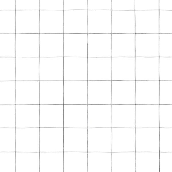 vidaXL Chicken Wire Fence Galvanised Steel 82.0x1.6' Silver