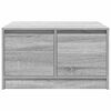 vidaXL Coffee Table Grey Sonoma Engineered wood Low Coffee Table